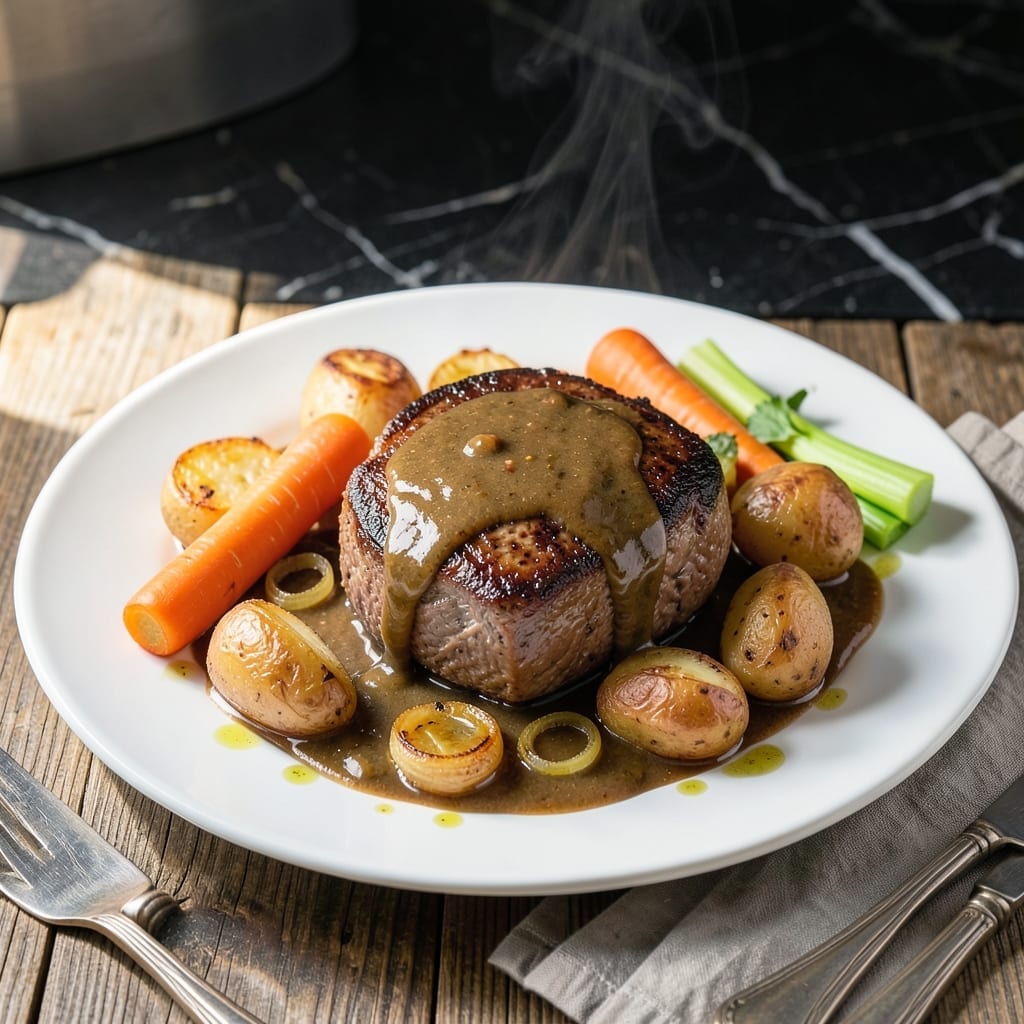 Pot Roast Recipe With Gravy Packet: Dutch Oven Simplicity for Sunday Dinner