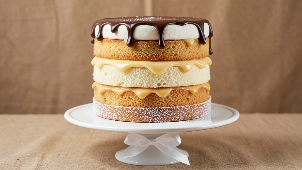 3 Layer Milk Cake Recipe: Vanilla Bean Swirls and Silky Frosting Layers