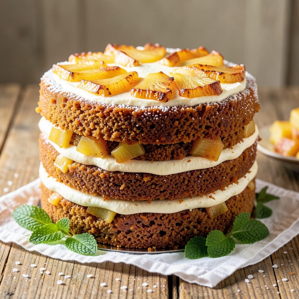 2 Layer Carrot Cake Recipe with Pineapple: Tropical Swirl That Stays Moist for Days