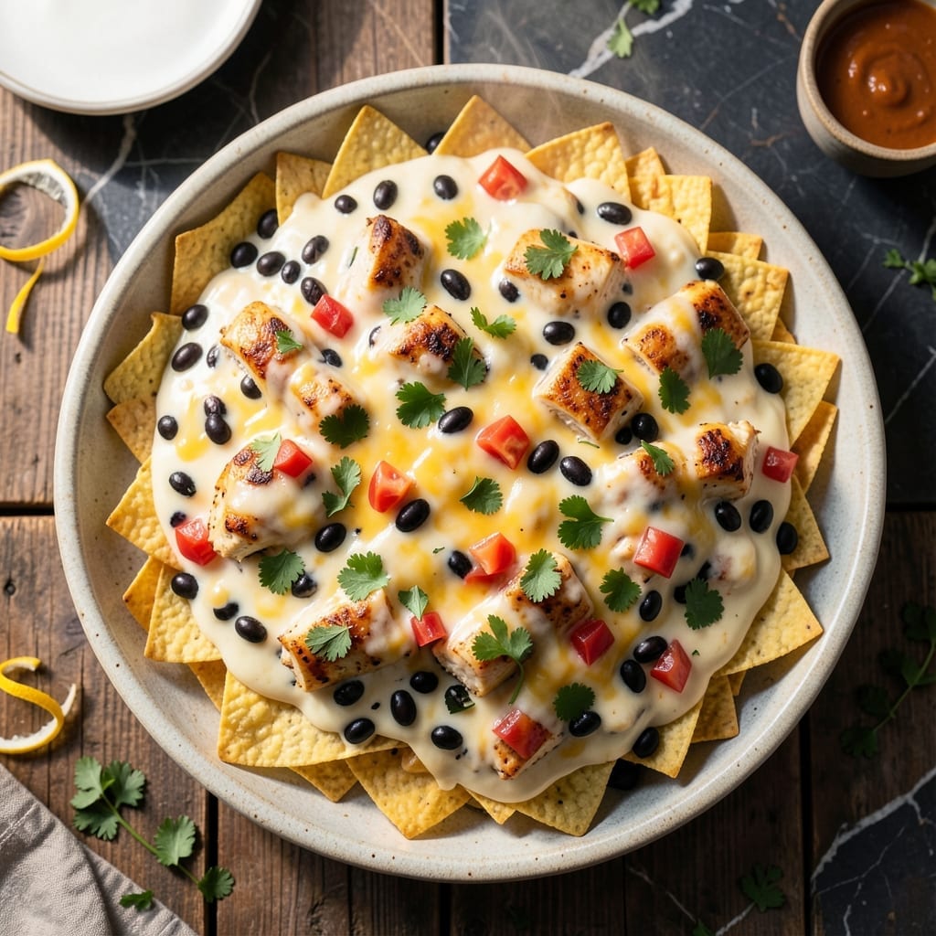 Crock Pot Creamy Chicken Nachos Recipe: Gooey Cheese and Bold Spice Fusion