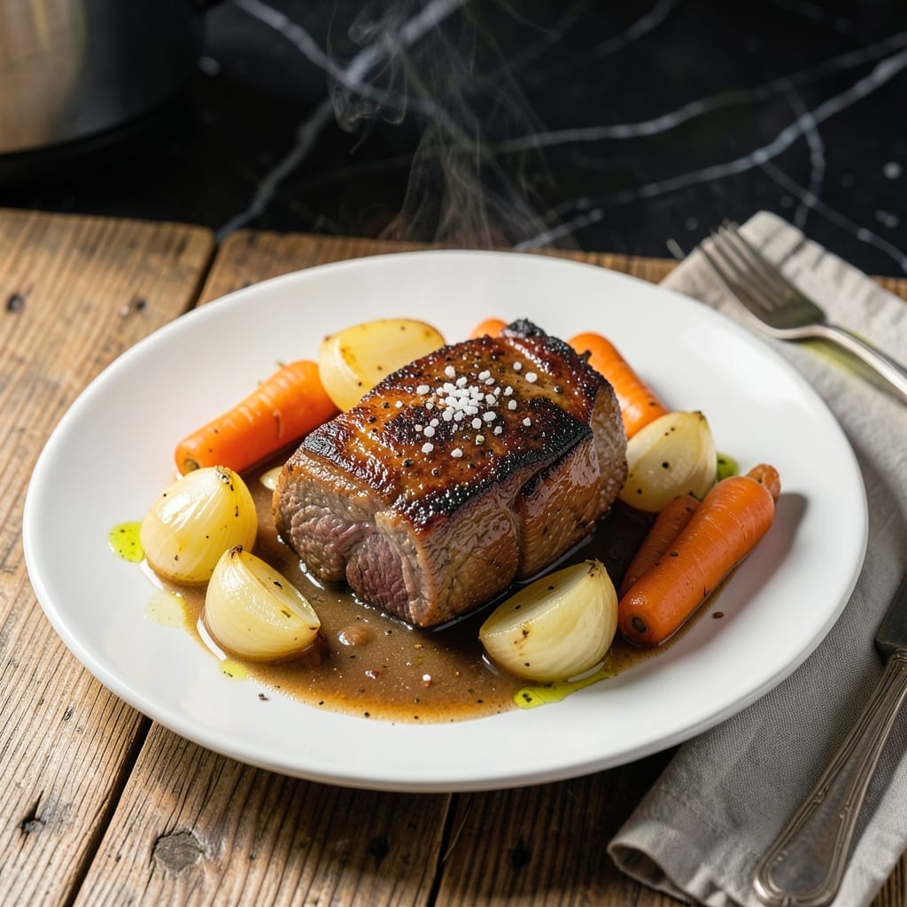 Pressure Cooker Pot Roast Recipe With Vegetables: Fall-Off-The-Bone Tender in Under an Hour