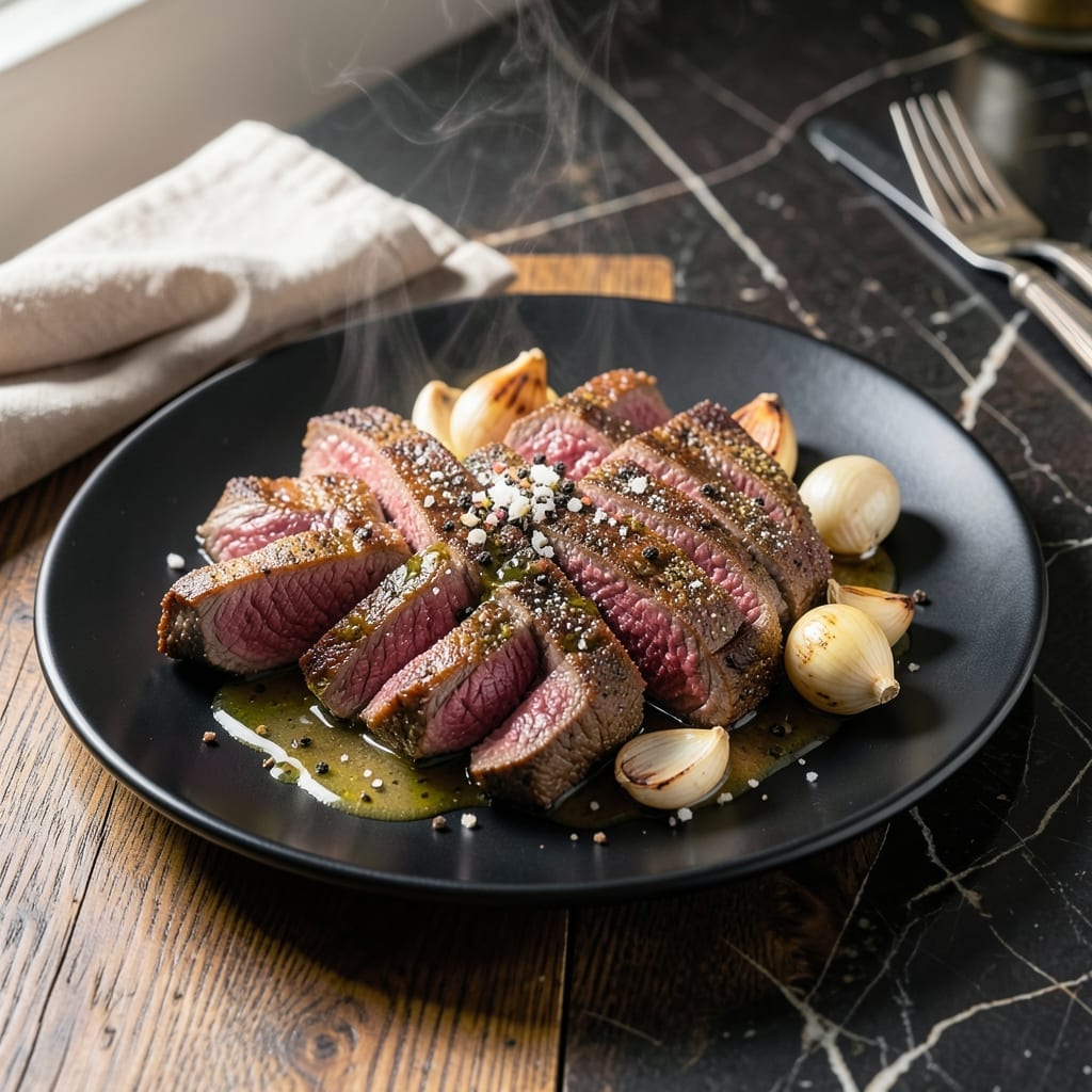 Sirloin Steak Crock Pot Recipe: Hands-Off Tender Slices in Rich Gravy Sirloin Steak Crock Pot Recipe: Hands-Off Tender Slices in Rich Gravy