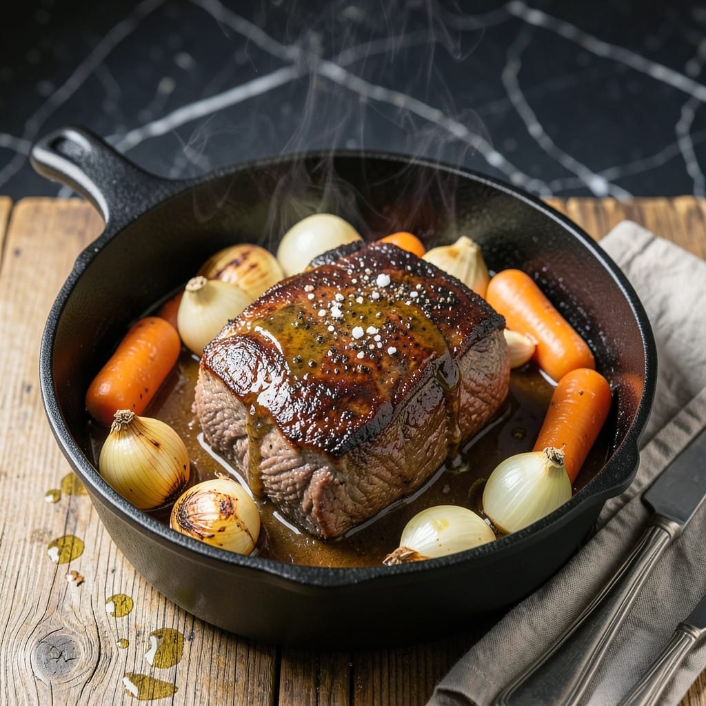Pot Roast Recipe Temperature: Dutch Oven Guide for Perfect Doneness