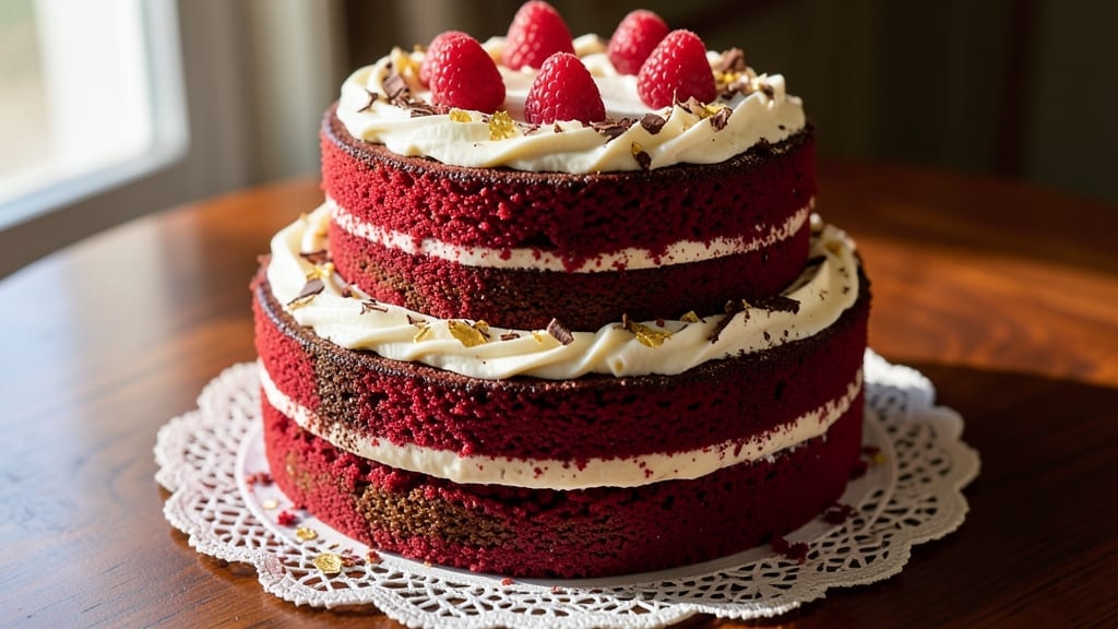 1920 Red Velvet Cake Recipe: Vintage Cream Cheese Frosting and Bold Cocoa Depth