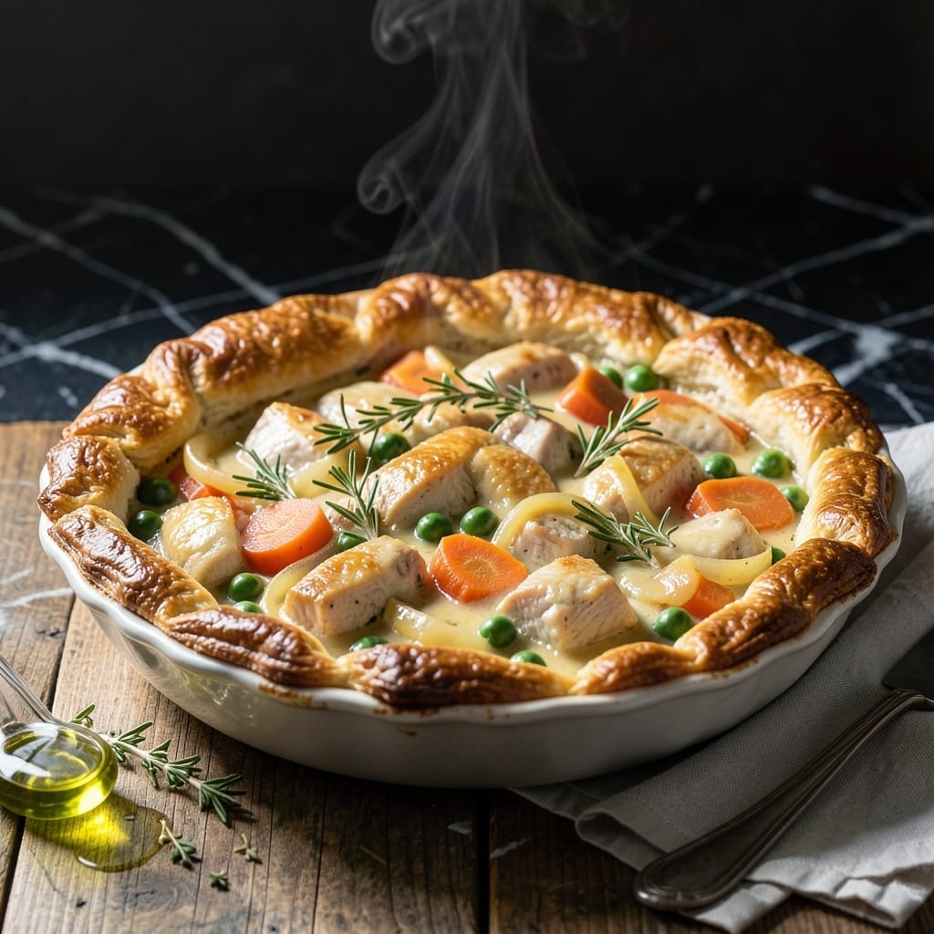 Pot Pie Recipe With Frozen Crust: Savory Filling Under a Golden Lattice