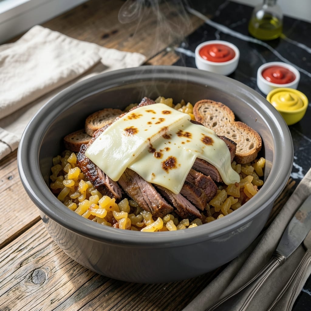 Reuben Crock Pot Recipe: Hands-Off Melty Sandwich Perfection