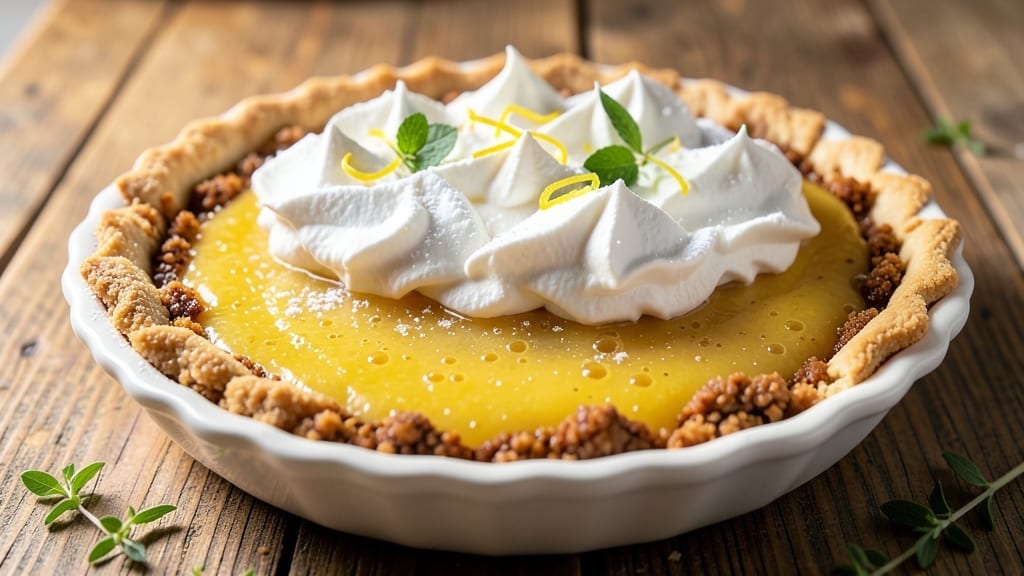 3-Ingredient Lemon Pie Recipe: Zesty Tartness Without the Fuss