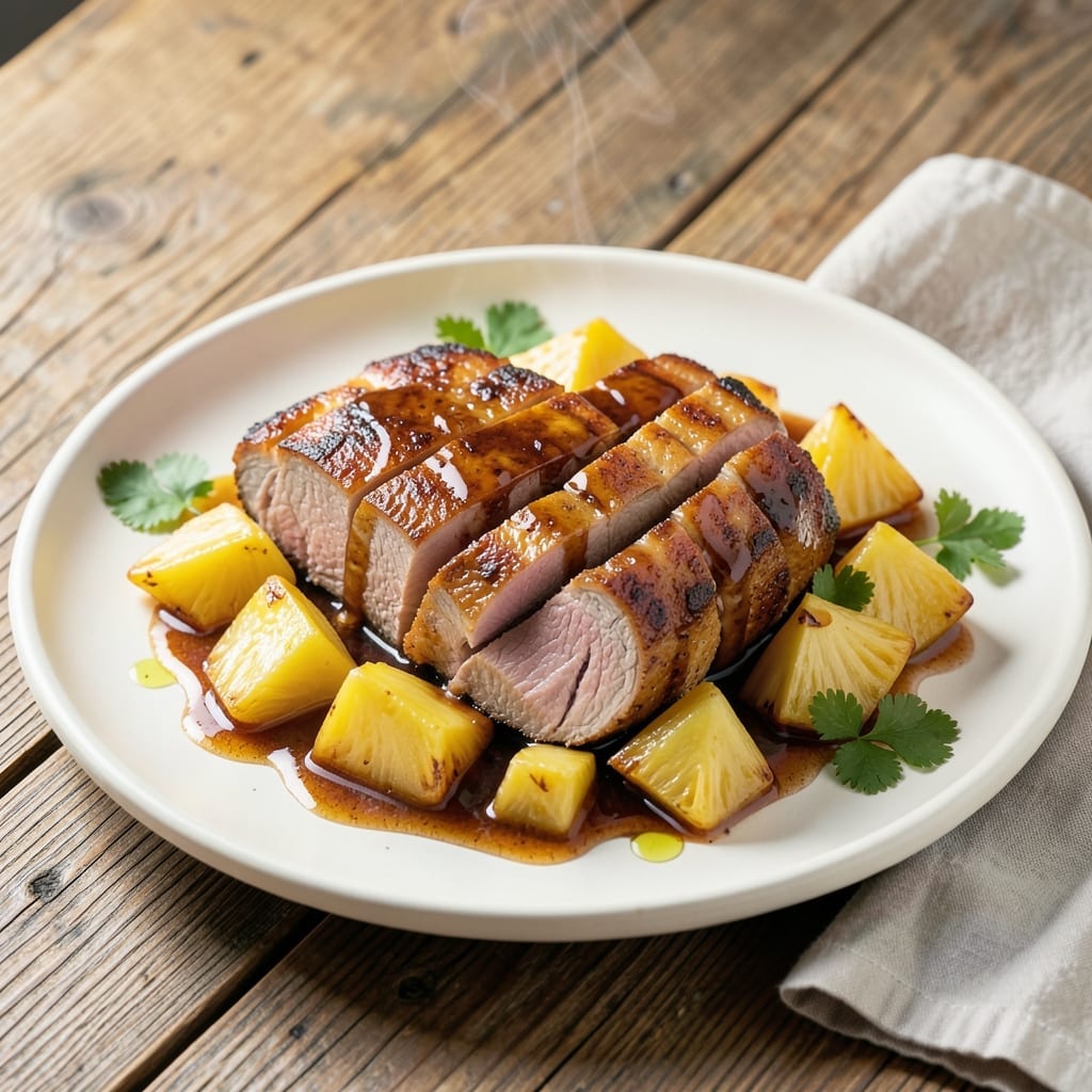 Pineapple Pork Loin Crock Pot Recipe: Sweet and Savory Hands-Off Feast