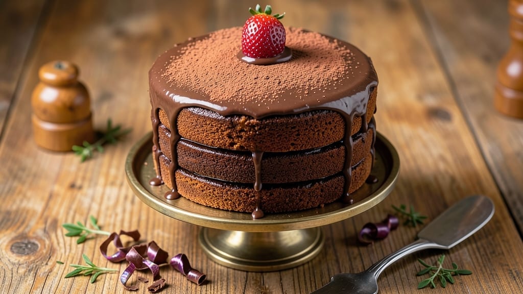 10 Round Chocolate Cake Recipe: Layered Fudgy Cocoa Crunch in One Pan