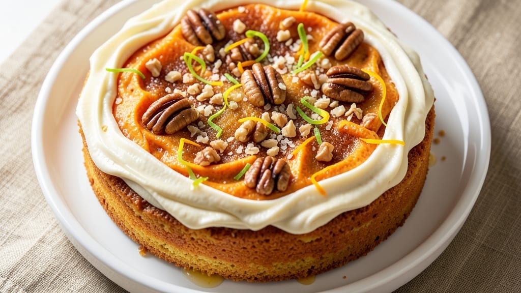 10-Inch Carrot Cake Recipe: Vanilla Bean Swirl and Cream Cheese Frosting Magic