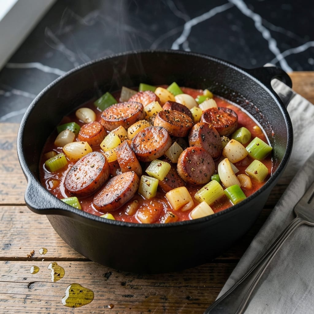 Cajun Sausage Crock Pot Recipe: Smoky Spice Slow-Cooked to Perfection