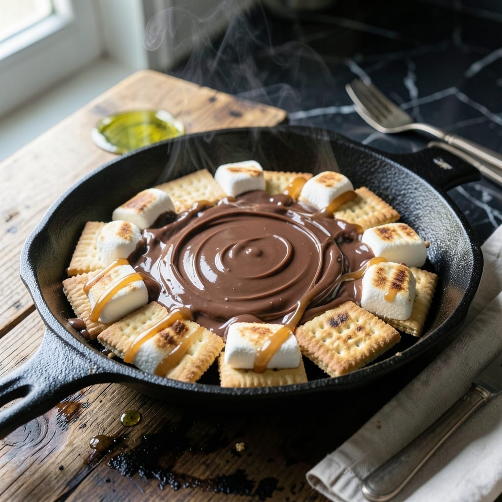 Melting Pot Smores Recipe: Gooey Chocolate and Toasted Marshmallow Magic