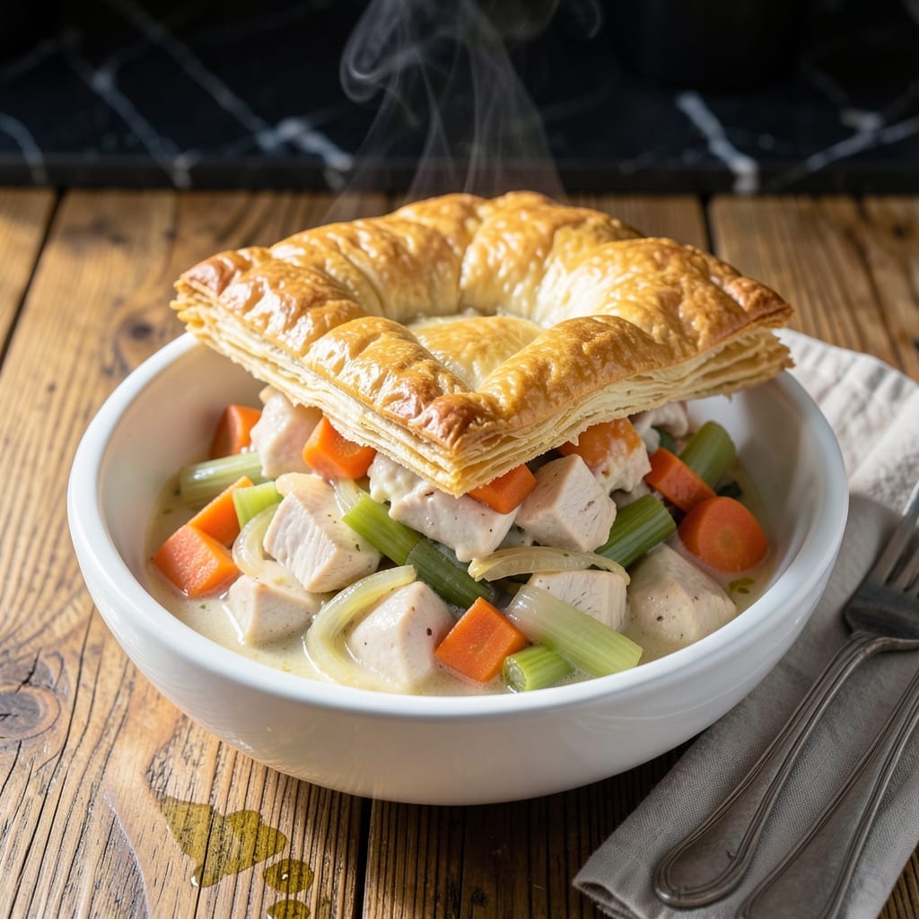 Healthy Chicken Pot Pie Crockpot Recipe: Light Yet Satisfying Hands-Free Meal