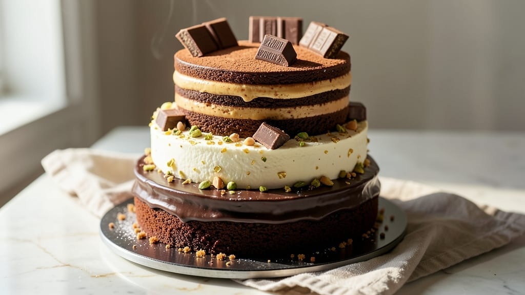 3 Musketeers Birthday Cake Recipe: Nutty Chocolate Crunch and Creamy Marshmallow Bliss