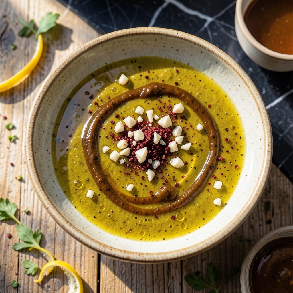 Fattoush Salad Dressing Recipe: Tangy Sumac and Lemon Brightness