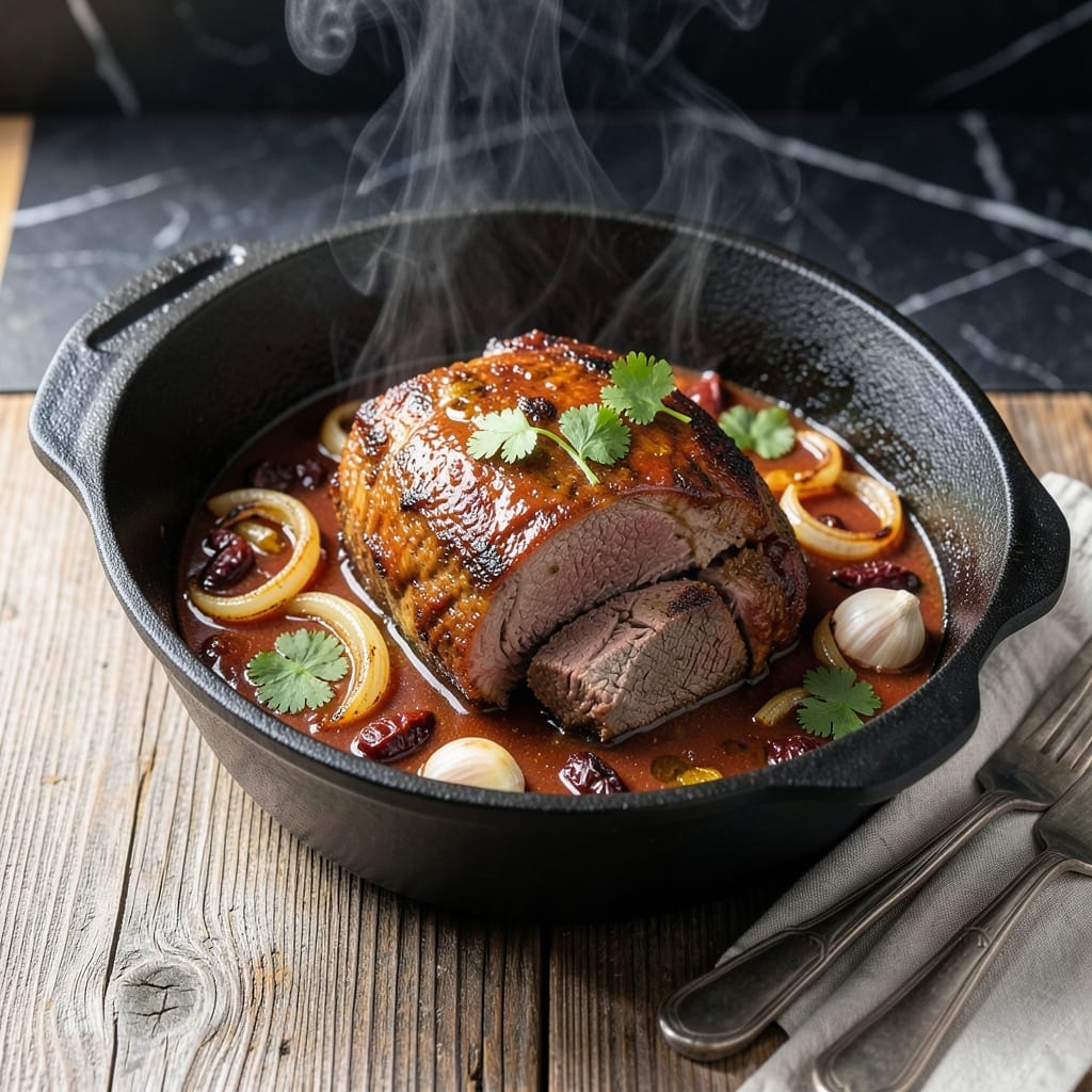Birria Pot Roast Recipe: Rich Adobo-Braised Beef with Fall-Apart Texture Birria Pot Roast Recipe: Rich Adobo-Braised Beef with Fall-Apart Texture