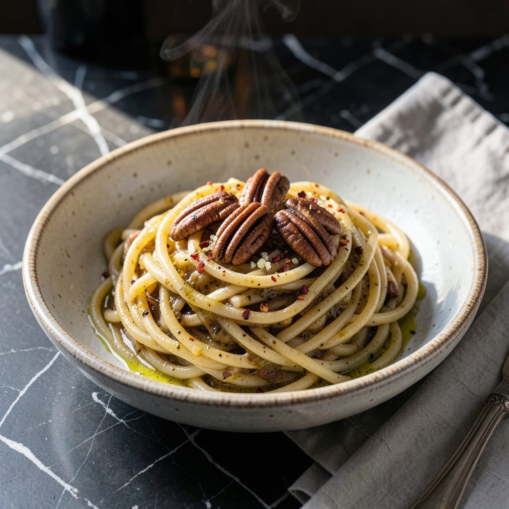 3 Pieces of Pecan One Pot Spaghetti Recipe: Nutty Twist on Classic Pasta