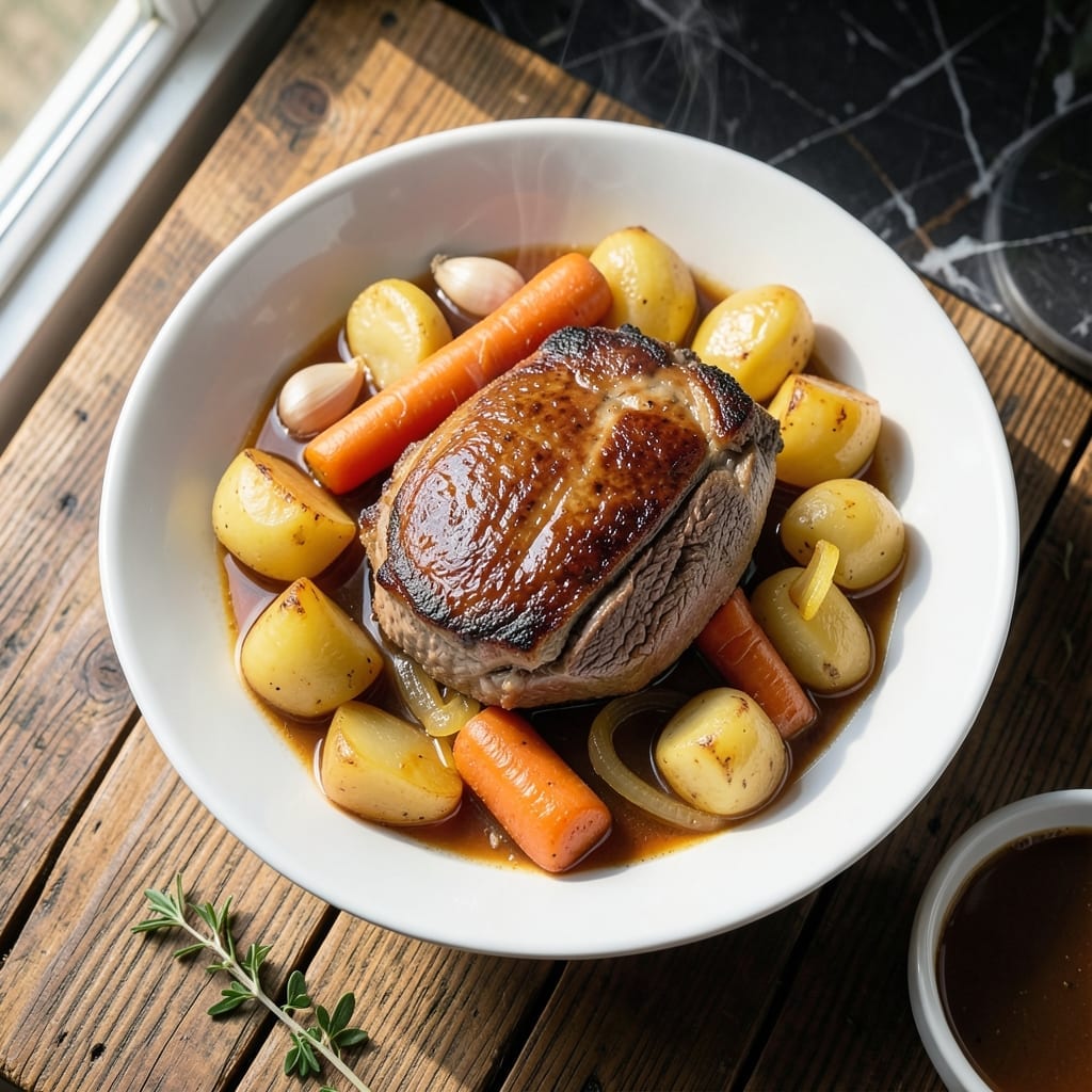 Pot Roast in Cooking Bag Recipe: Oven-Bag Tender Beef with Vegetables