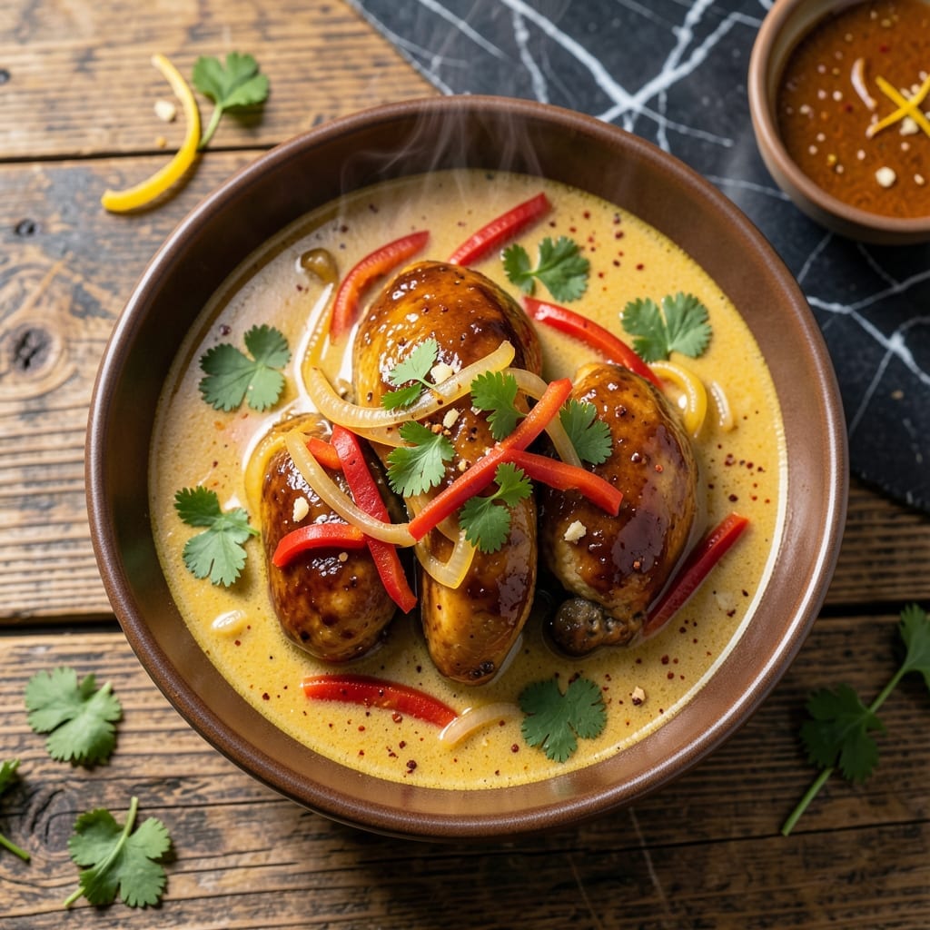 Coconut Curry Chicken Crock Pot Recipe: Thai-Inspired Slow Cooker Delight