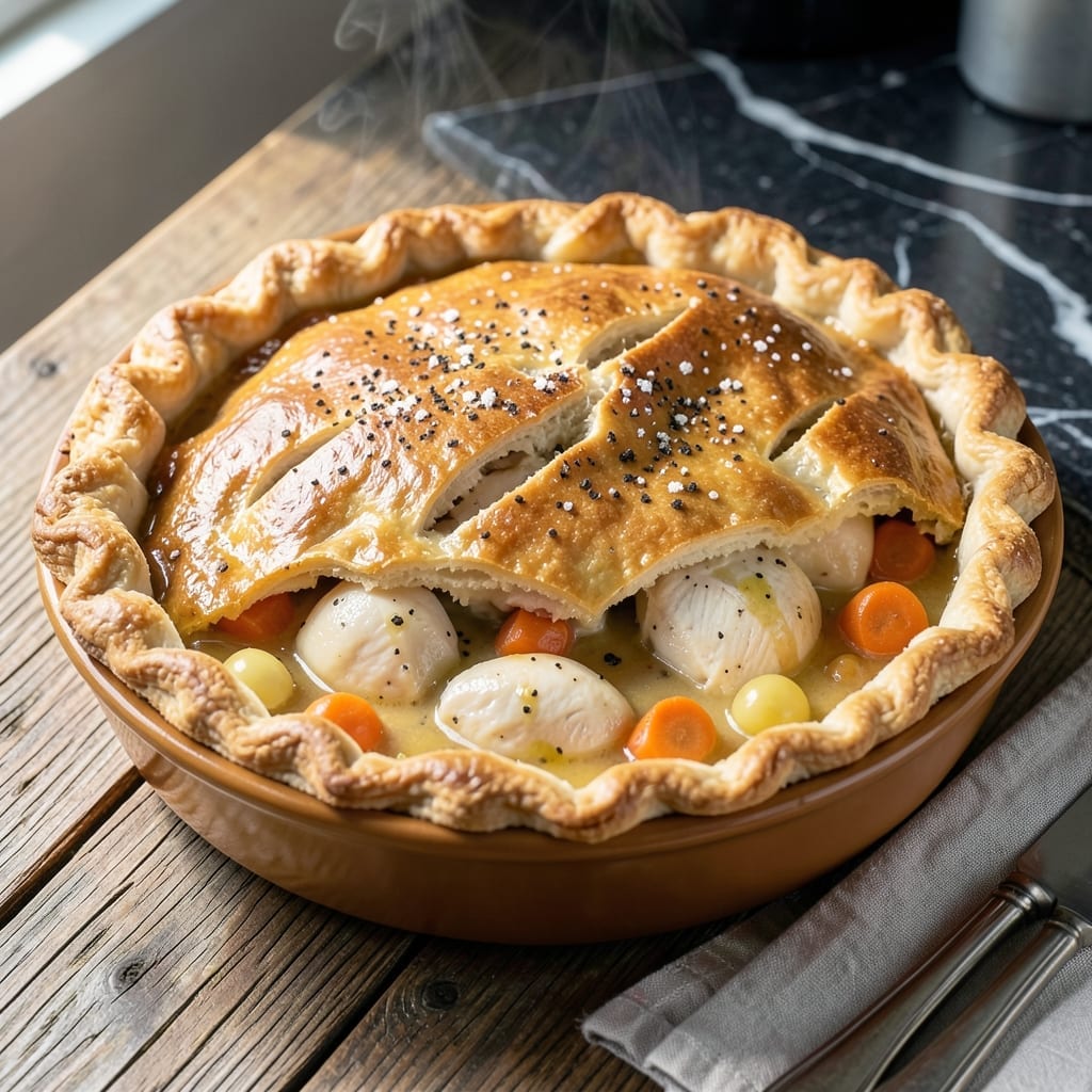 Chicken Pot Pie Recipe Ina: Barefoot Contessa’s Flaky Crust Classic