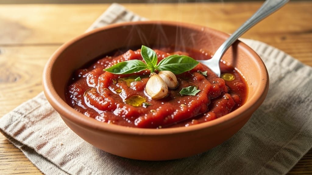 10 Minute Tomato Sauce Recipe: Simmered Freshness in Under a Pan