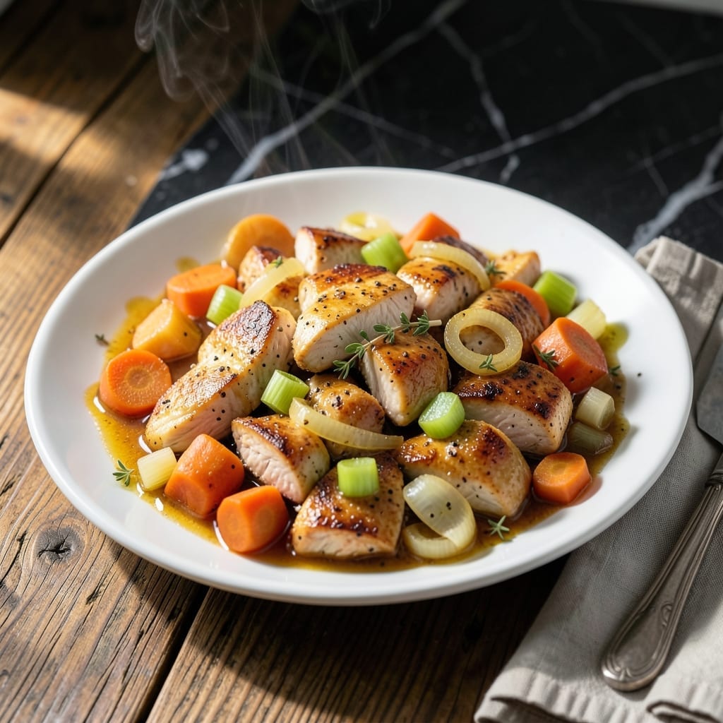 Chicken Pot Pie Base Recipe: Savory Filling for Flaky Pastry