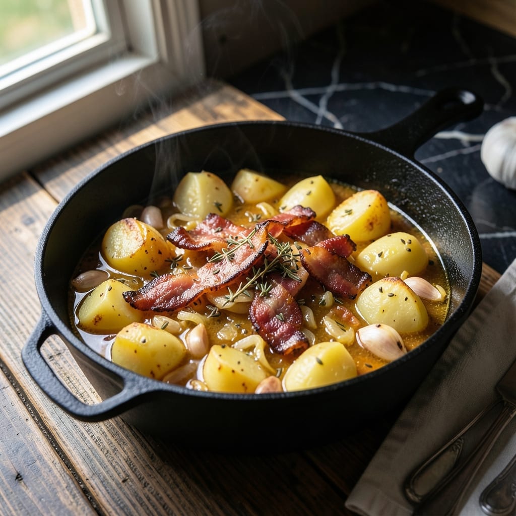 Alpine Melting Pot Recipe: Cheesy Mountain Comfort in One Pot