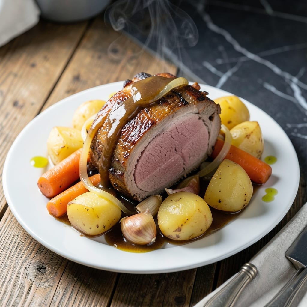 Favorite Pot Roast Recipe: Herbed Gravy and Vegetable-Infused Richness
