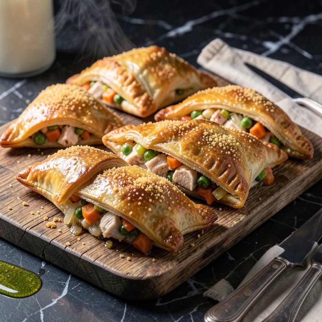 Chicken Pot Pie Empanadas Recipe: Portable Comfort With Flaky Layers Chicken Pot Pie Empanadas Recipe: Portable Comfort With Flaky Layers