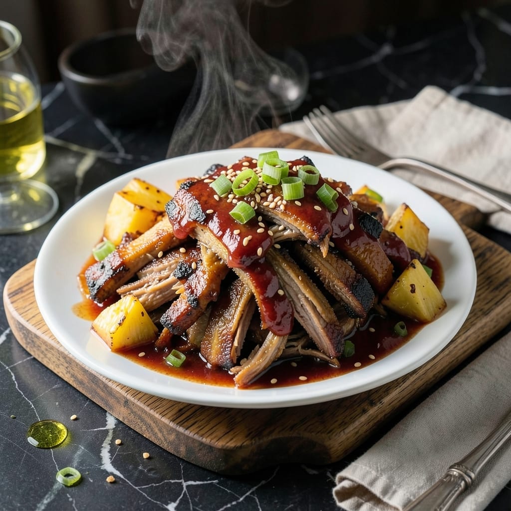 Hawaiian Pulled Pork Crock Pot Recipe: Tropical Sweetness with Hands-Free Ease