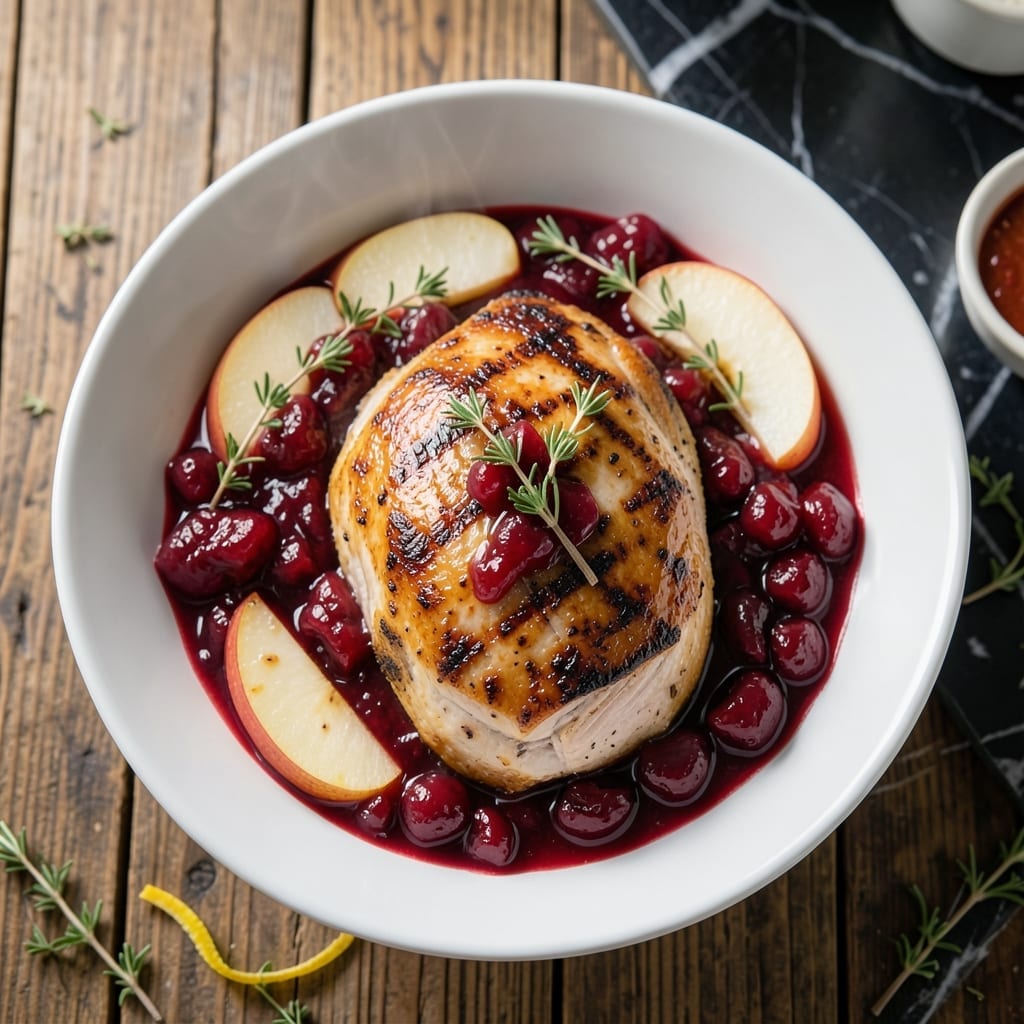 Crock Pot Cranberry Turkey Tenderloin Recipe: Sweet-Tart Slow-Cooked Elegance