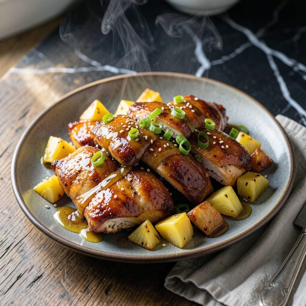 Teriyaki Chicken Crock Pot Recipe Pineapple: Sweet and Savory Slow-Cooked Delight