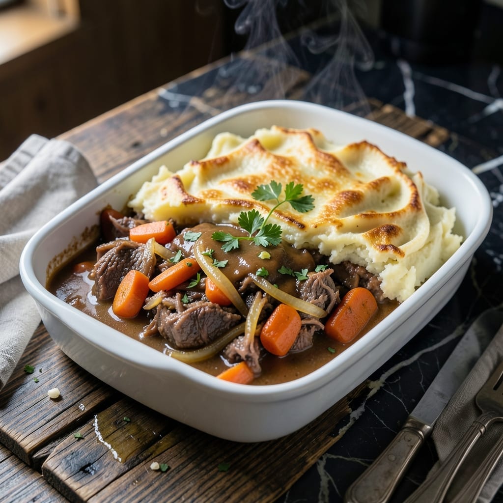 Pot Roast Shepherd's Pie Recipe: Two Classic Dishes in One Comforting Bake