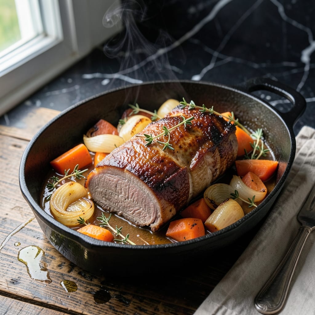 Pork Tenderloin Pot Roast Recipe: Dutch Oven Fork-Tender Succulence Pork Tenderloin Pot Roast Recipe: Dutch Oven Fork-Tender Succulence