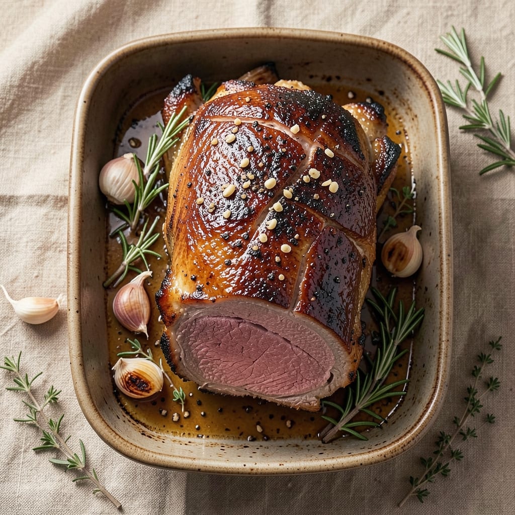 2-Pound Bottom Round Roast Recipe: Reverse-Seared to Juicy, Pink-Centered Perfection