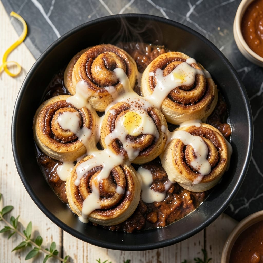 Cinnamon Bun Crock Pot Recipe: Gooey Caramel Pull-Apart Goodness
