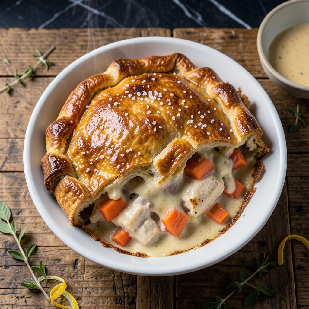 Perkins Chicken Pot Pie Recipe: Copycat Flaky Crust Classic