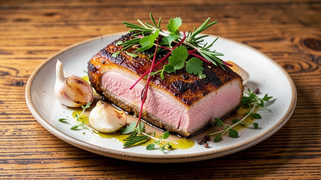 1 Pound Pork Loin Recipe: Herb-Crusted Roast With Perfect Medium-Rare Heart