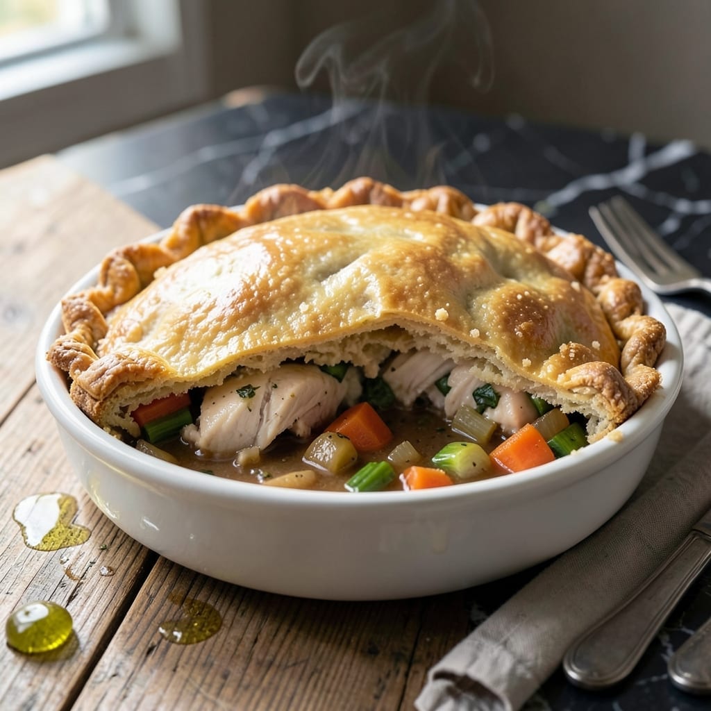 Harrows Chicken Pot Pie Recipe: Savory Filling in a Golden Lattice