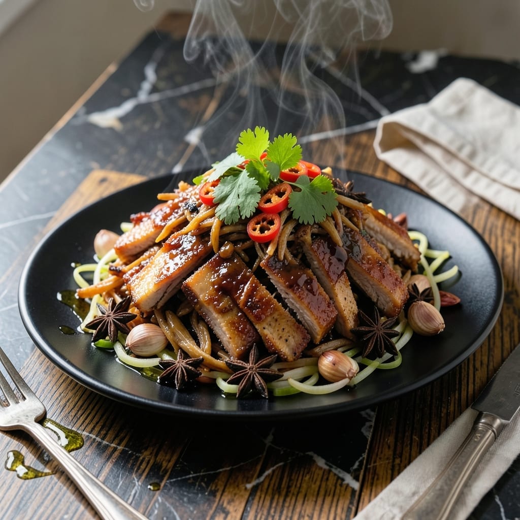 Hot Pot Pulled Pork Recipe: Asian Broth-Infused Tender Slices