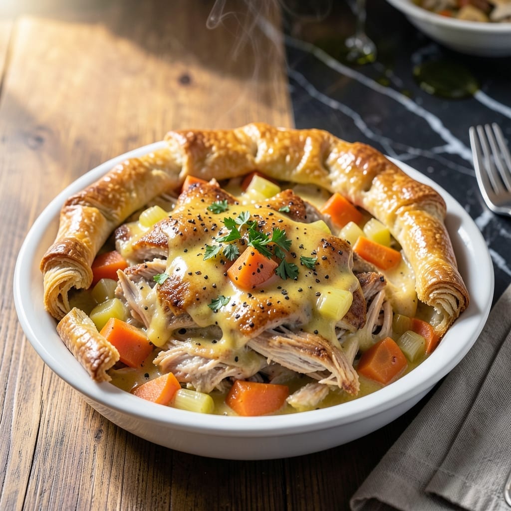 Trader Joe's Chicken Pot Pie Recipe: Flaky Crust With Herb-Infused Filling