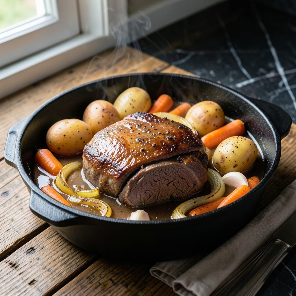 Boiled Pot Roast Recipe: Stovetop Slow-Cooked Tenderness Boiled Pot Roast Recipe: Stovetop Slow-Cooked Tenderness