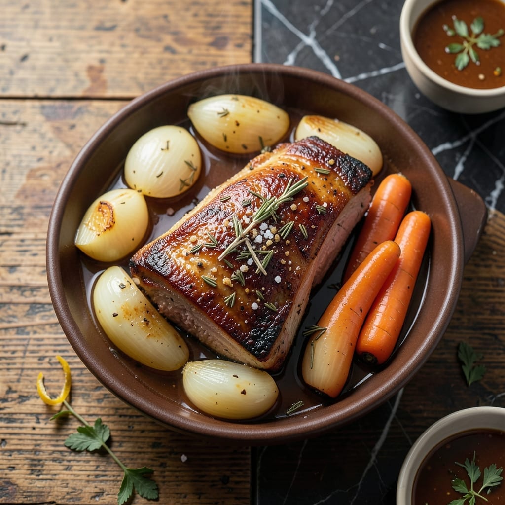 Rack of Pork Crock Pot Recipe: Slow-Cooked Elegance With Herb Infusion