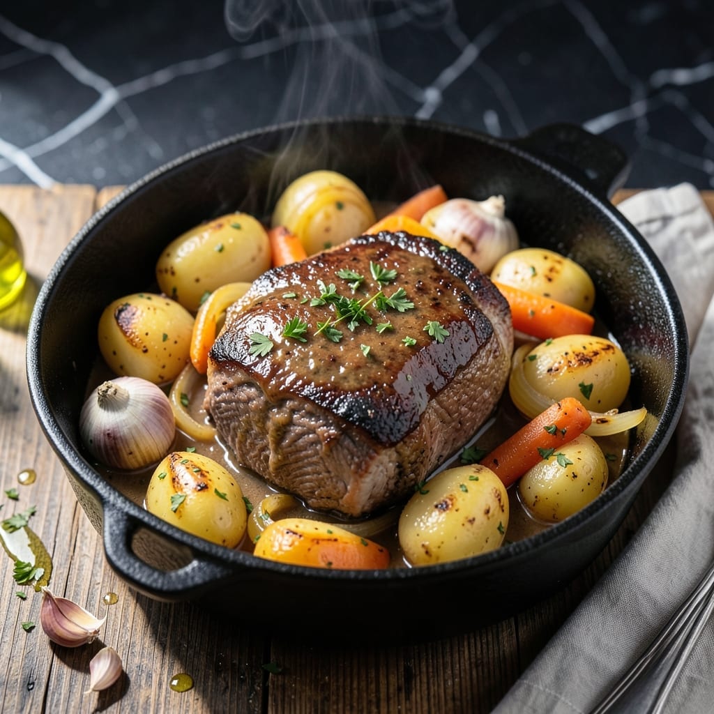 Pot Roast Recipe Tik Tok: Viral Slow-Cooked Beef with Root Veggies