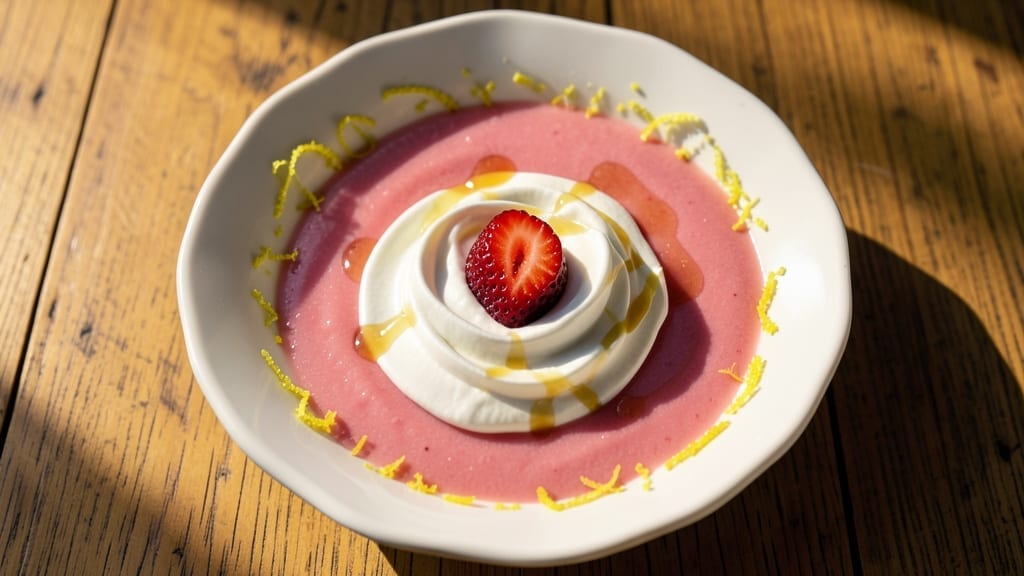 1900 Park Fare Strawberry Soup Recipe: Velvety Chilled Delight with Fresh Basil Twist