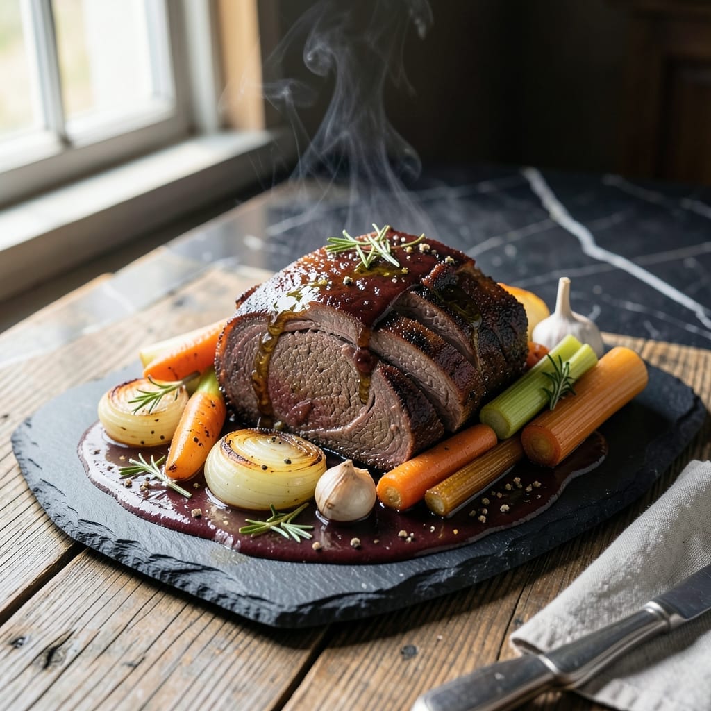 Boneless Chuck Pot Roast Recipe: Wine-Infused Slow Cooked Elegance Boneless Chuck Pot Roast Recipe: Wine-Infused Slow Cooked Elegance
