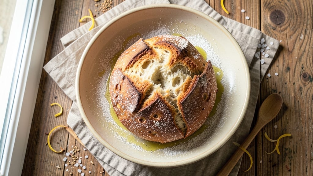 1 Pound Sourdough Bread Recipe: Crusty Crunch From No-Knead Magic