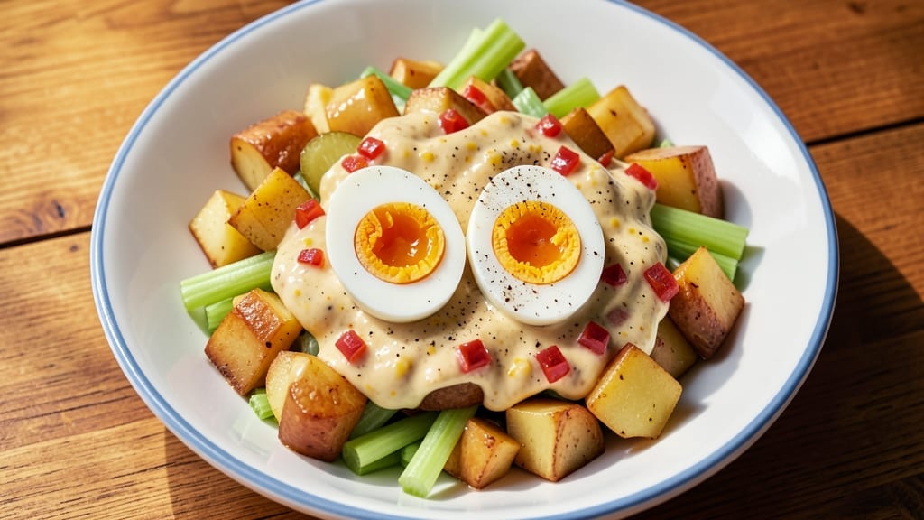 2nd Avenue Deli Potato Salad Recipe: Mayo-Rich, Mustard-Kissed Crowd-Pleaser 2nd Avenue Deli Potato Salad Recipe: Mayo-Rich, Mustard-Kissed Crowd-Pleaser