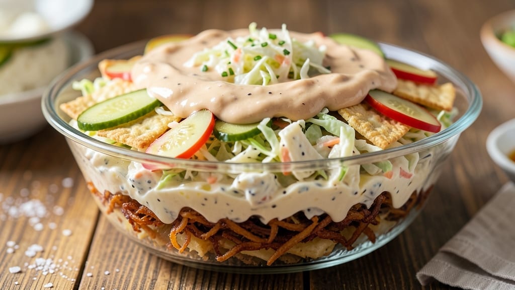 7 Layer Salad Recipe Paula Deen: Southern Comfort in Every Crunchy Layer