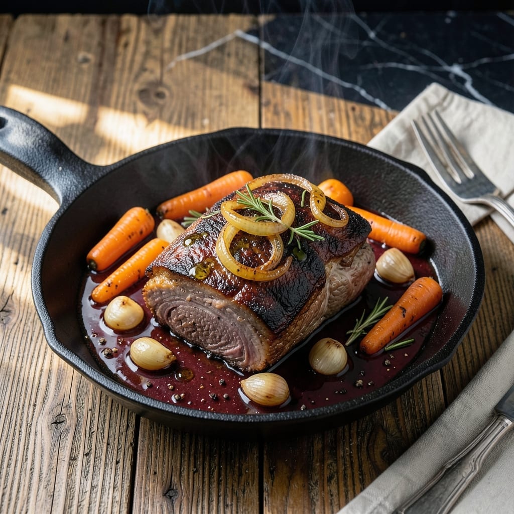 Traeger Pot Roast Recipe: Smoky Wood-Fired Tenderness in Every Bite